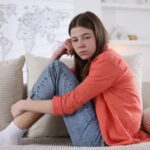stressed teen