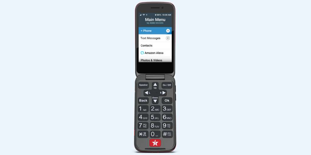Jitterbug Flip 2 flip phone for kids