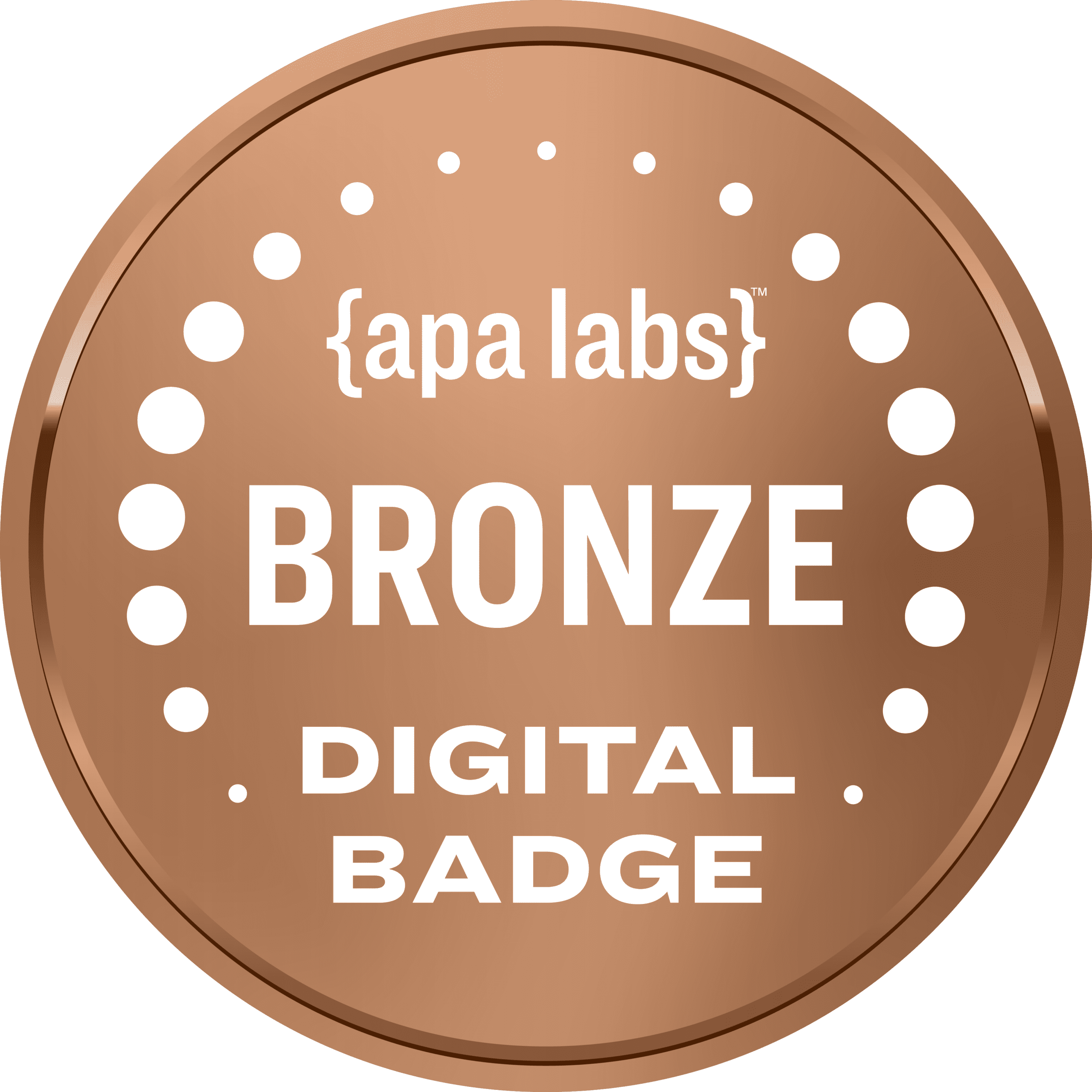 APA Labs Digital Badge
